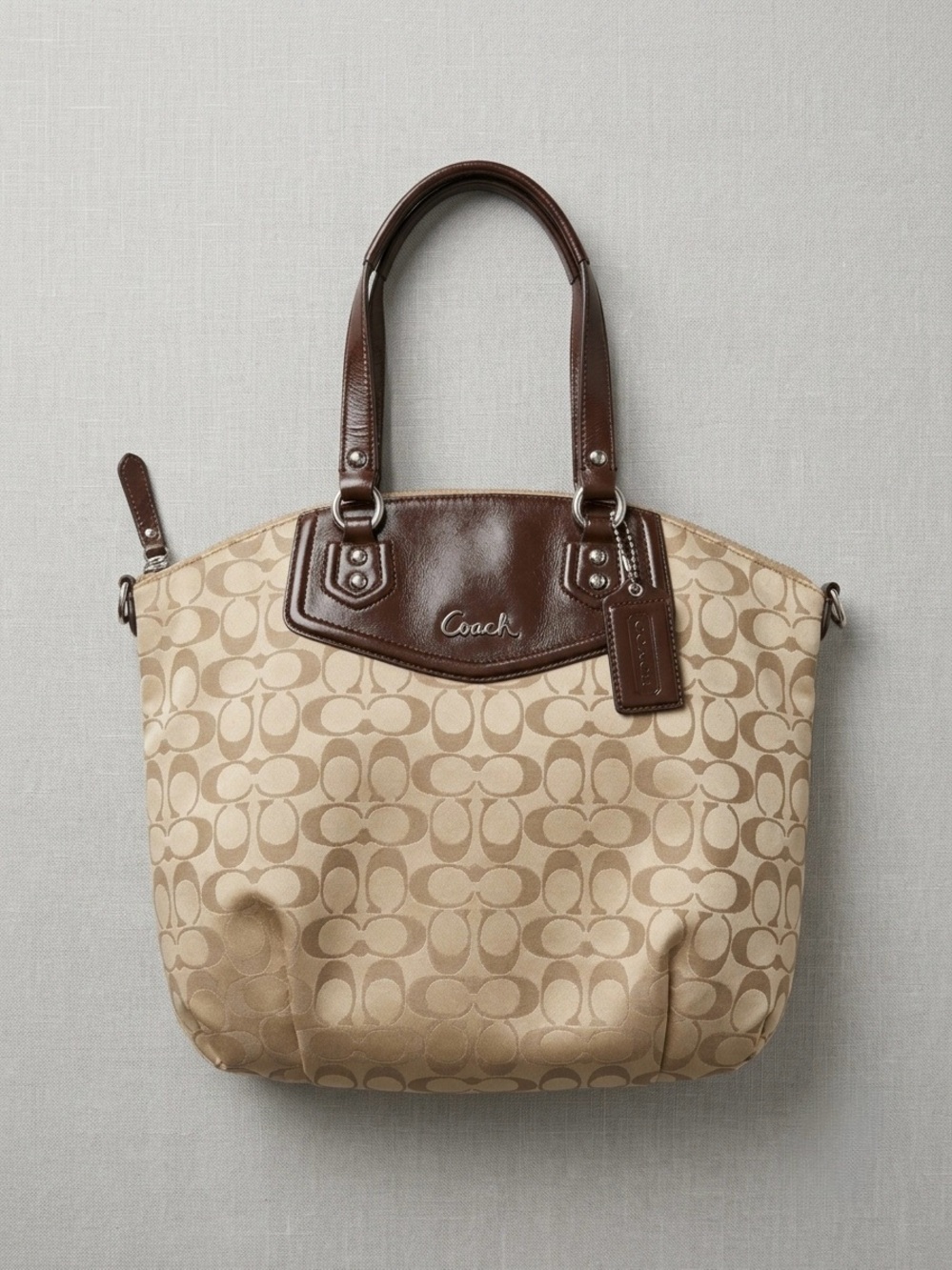 Coach 2013 Ashley Signature Carryall (Style F25185)